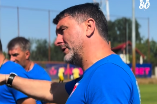 Adrian Mihalcea , „în priză” înainte de meciul cu Dinamo! Discurs motivațional la antrenament: „Nu ne relaxăm acum! Eu știu ce înseamnă Dinamo mai bine decât Hakim”