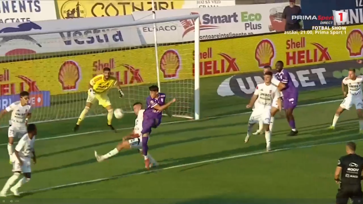 Gol sau nu? Altă fază controversată în Superliga, după scandalul de la Craiova