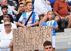 Rotaru i-a răspuns copilului cu mesajul săptămânii: „Nea Mihai, dă-mi pixul cu care ai semnat noile transferuri!”