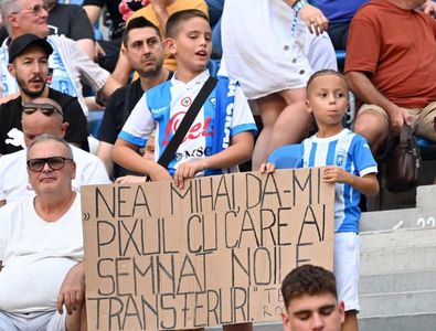 Rotaru i-a răspuns copilului cu mesajul săptămânii: „Nea Mihai, dă-mi pixul cu care ai semnat noile transferuri!”