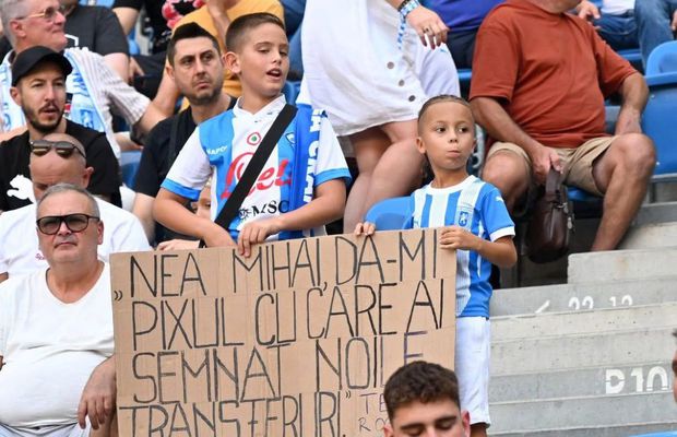 Rotaru i-a răspuns copilului cu mesajul săptămânii: „Nea Mihai, dă-mi pixul cu care ai semnat noile transferuri!”