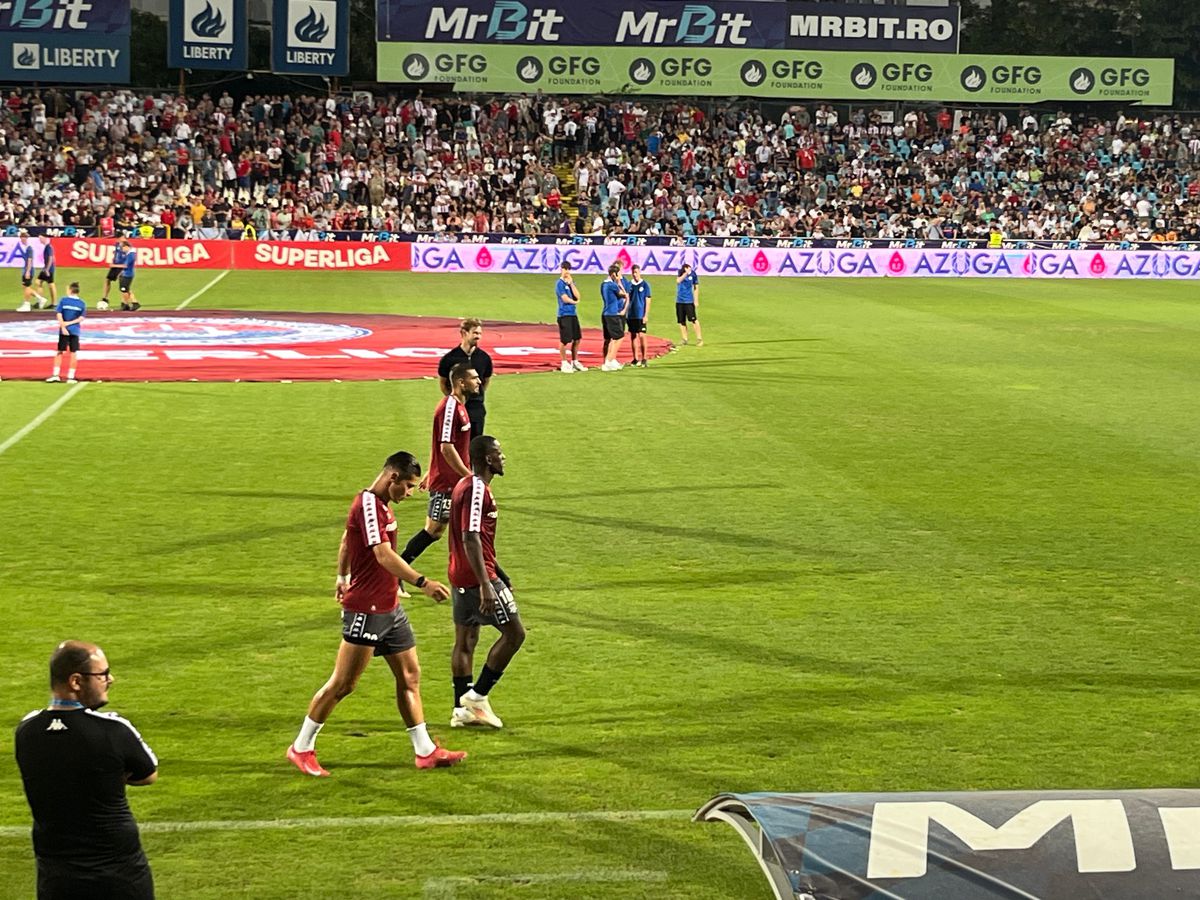 Rapid se încurcă la Galați, după o prestație curajoasă a Oțelului și o decizie controversată în final