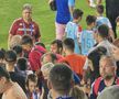 Ce s-a întâmplat la finalul partidei Oțelul Galați - Rapid. Foto: Cezar Titor (GSP)