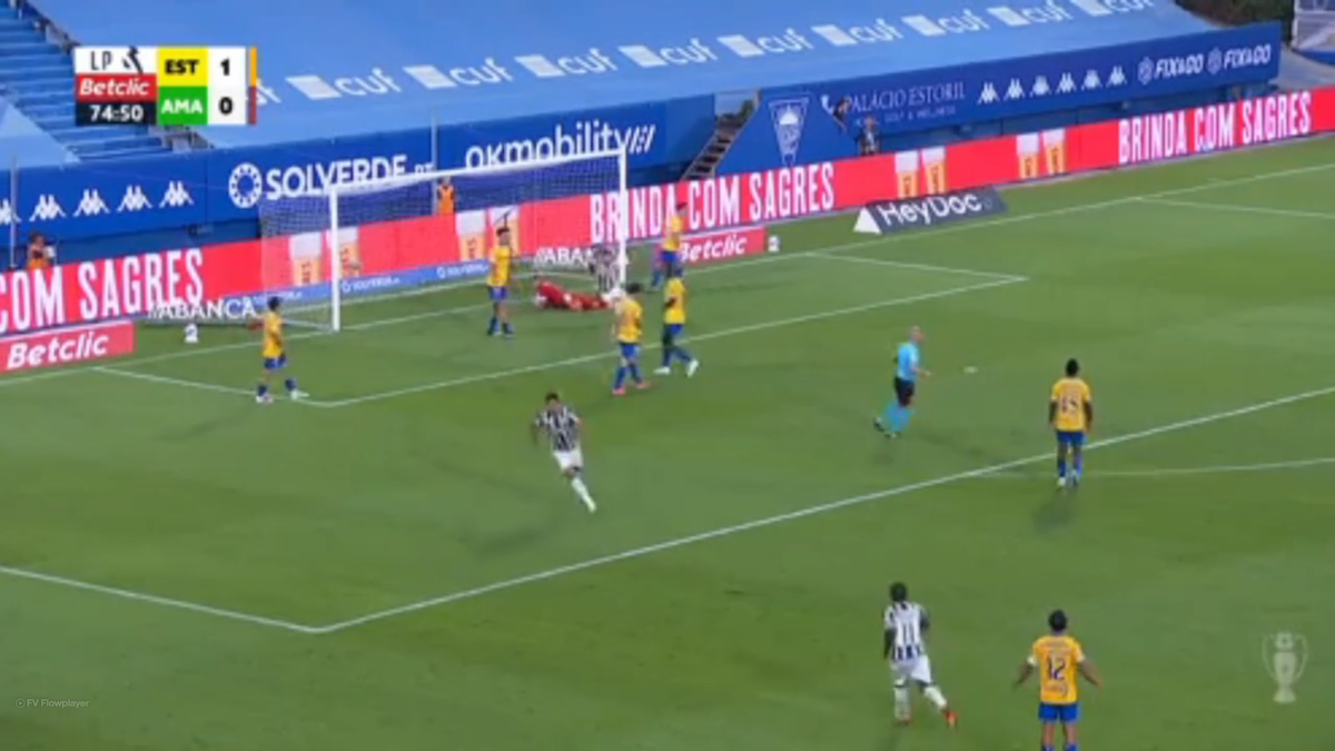 Ianis Stoica a marcat la meciul de debut pentru Estrela Amadora