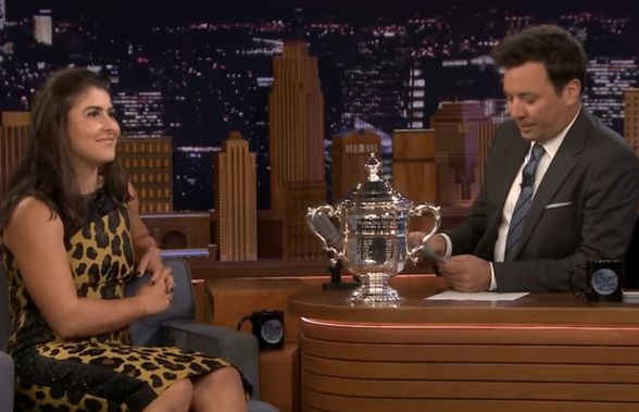 VIDEO Bianca Andreescu a fost invitată în show-ul lui Jimmy Fallon: „Am făcut istorie pentru Canada”