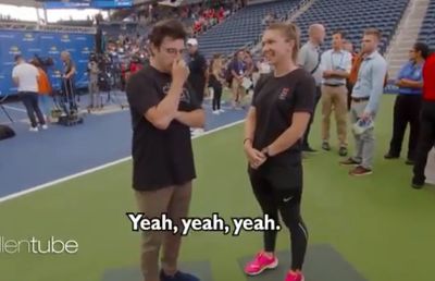VIDEO Simona Halep, dialog haios în emisiunea celebrei Ellen DeGeneres