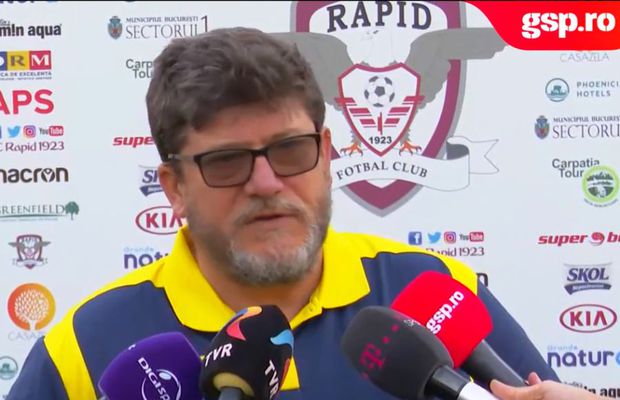 VIDEO Cristi Pustai își critică elevii, după eșecul cu Rapid: „Am avut multe ocazii, dar am primit 3 goluri”