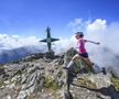 FOTO & VIDEO Denisa Dragomir a cucerit trei vârfuri de peste 2.500 metri din Masivul Făgăraș, într-un timp record