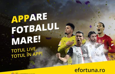 Lăsați fotbalul să vină la voi. Cote nebune pentru cele mai frumoase campionate din lume