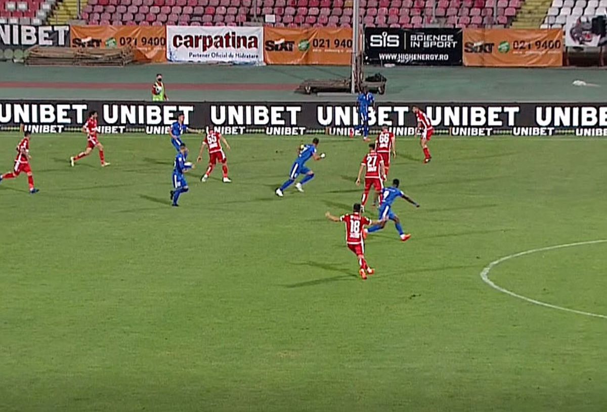 DINAMO - FC BOTOȘANI. VIDEO + FOTO Portarul lui FC Botoșani nu-și explică golul luat de la Borja Valle! Croitoru îl ridică în slavi: „Trebuie să ai minte”