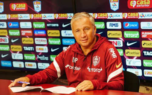 Dan Petrescu a cerut transferuri noi la CFR Cluj // FOTO: Facebook.com/cfr1907