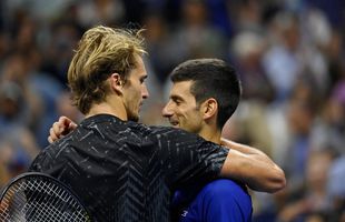Novak Djokovic, elogiat de Zverev după calificarea în finala US Open: „Cel mai bun din istorie! Cum să te lupți cu așa ceva?”