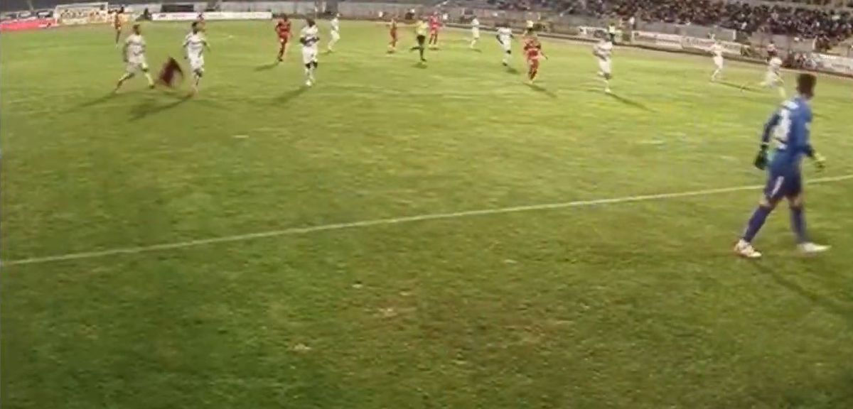 FOTO FC Botoșani - CFR Cluj, fault Culio la Ongenda