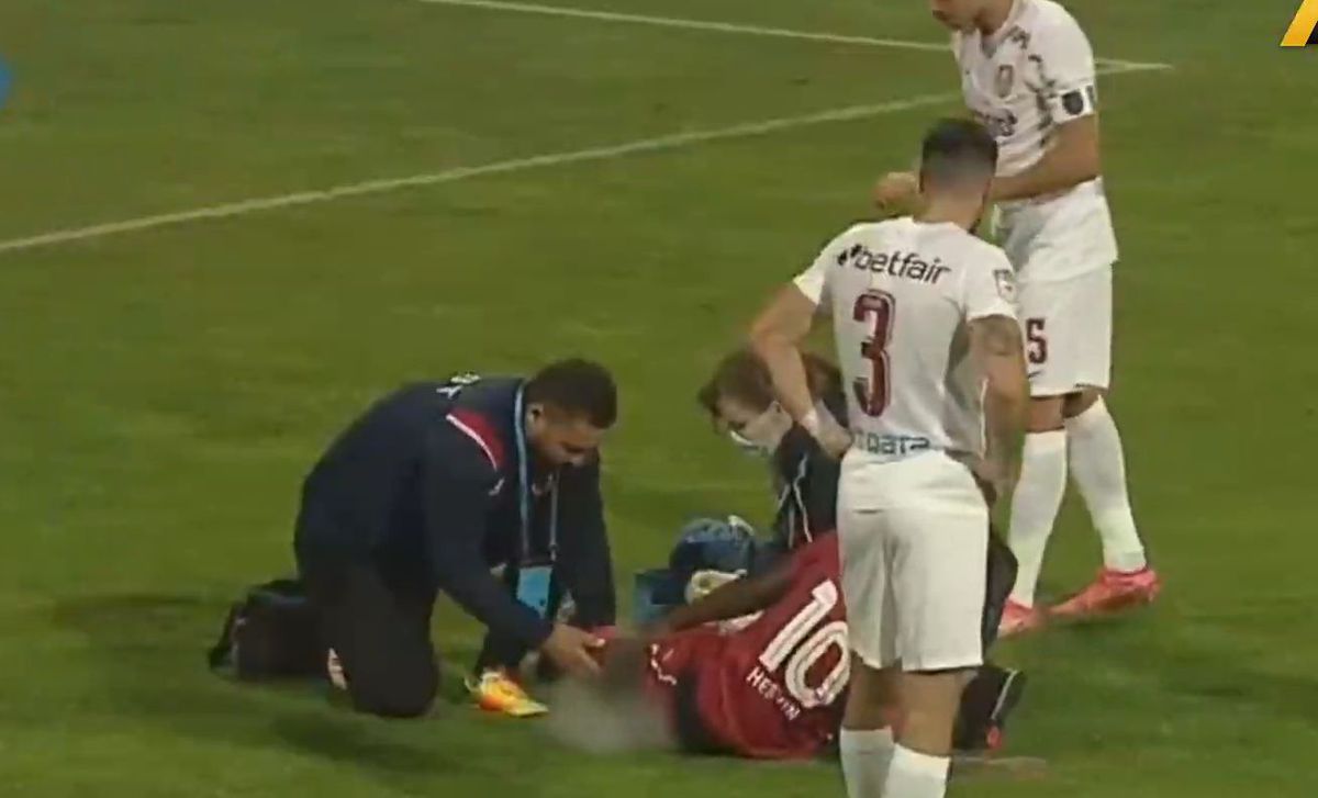 Gest golănesc al lui Juan Emmanuel Culio la revenirea la CFR Cluj » Mijlocașul, norocos că a scăpat de eliminare