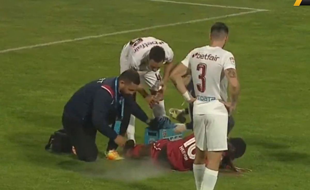 Gest golănesc al lui Juan Emmanuel Culio la revenirea la CFR Cluj » Mijlocașul, norocos că a scăpat de eliminare