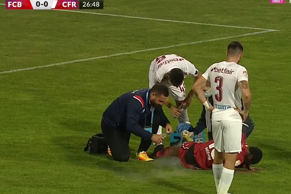 Gest golănesc al lui Juan Emmanuel Culio la revenirea la CFR Cluj » Mijlocașul, norocos că a scăpat de eliminare