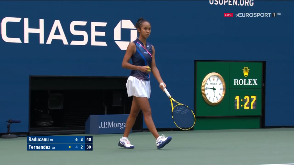 FOTO Emma Răducanu - Leylah Fernandez, US Open 11.09.2021