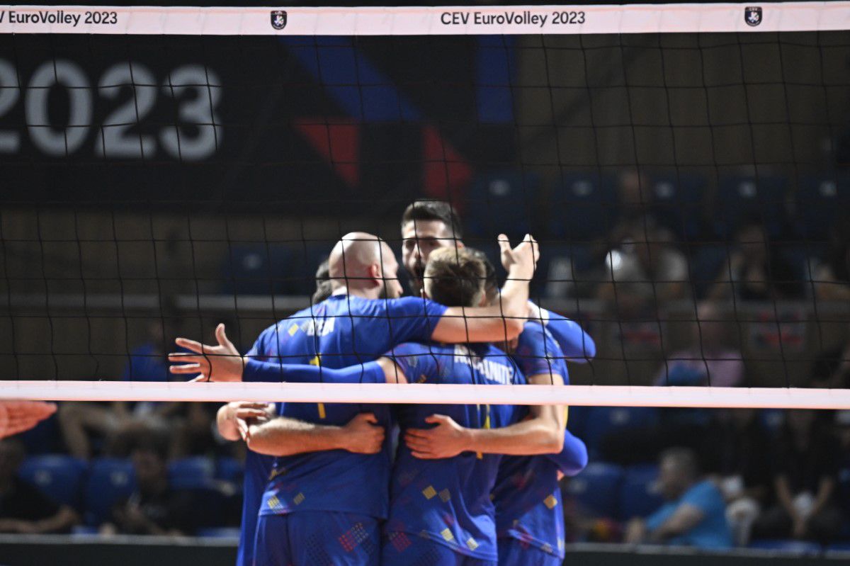 România- Franța, sferturile Campionatului European de Volei