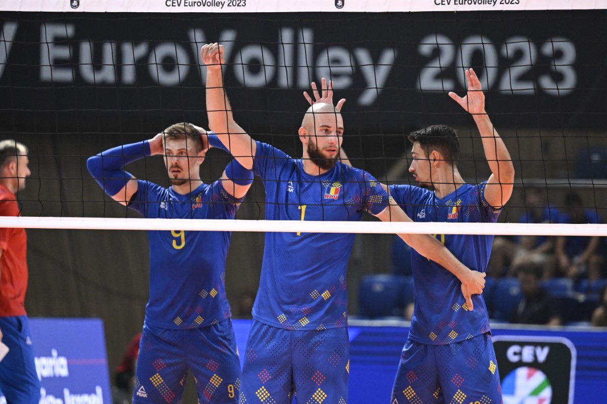 România- Franța, sferturile Campionatului European de Volei