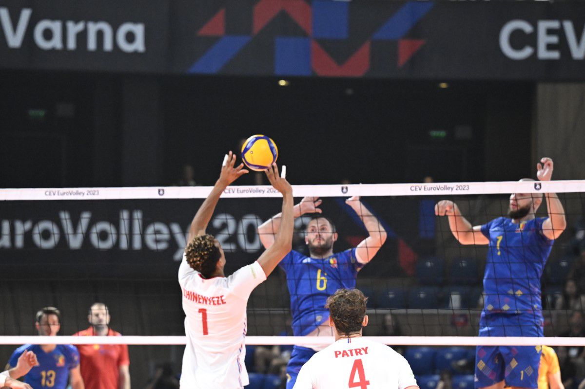 România- Franța, sferturile Campionatului European de Volei