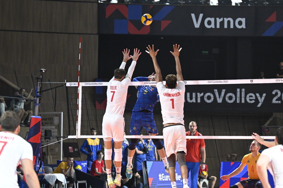 România- Franța, sferturile Campionatului European de Volei