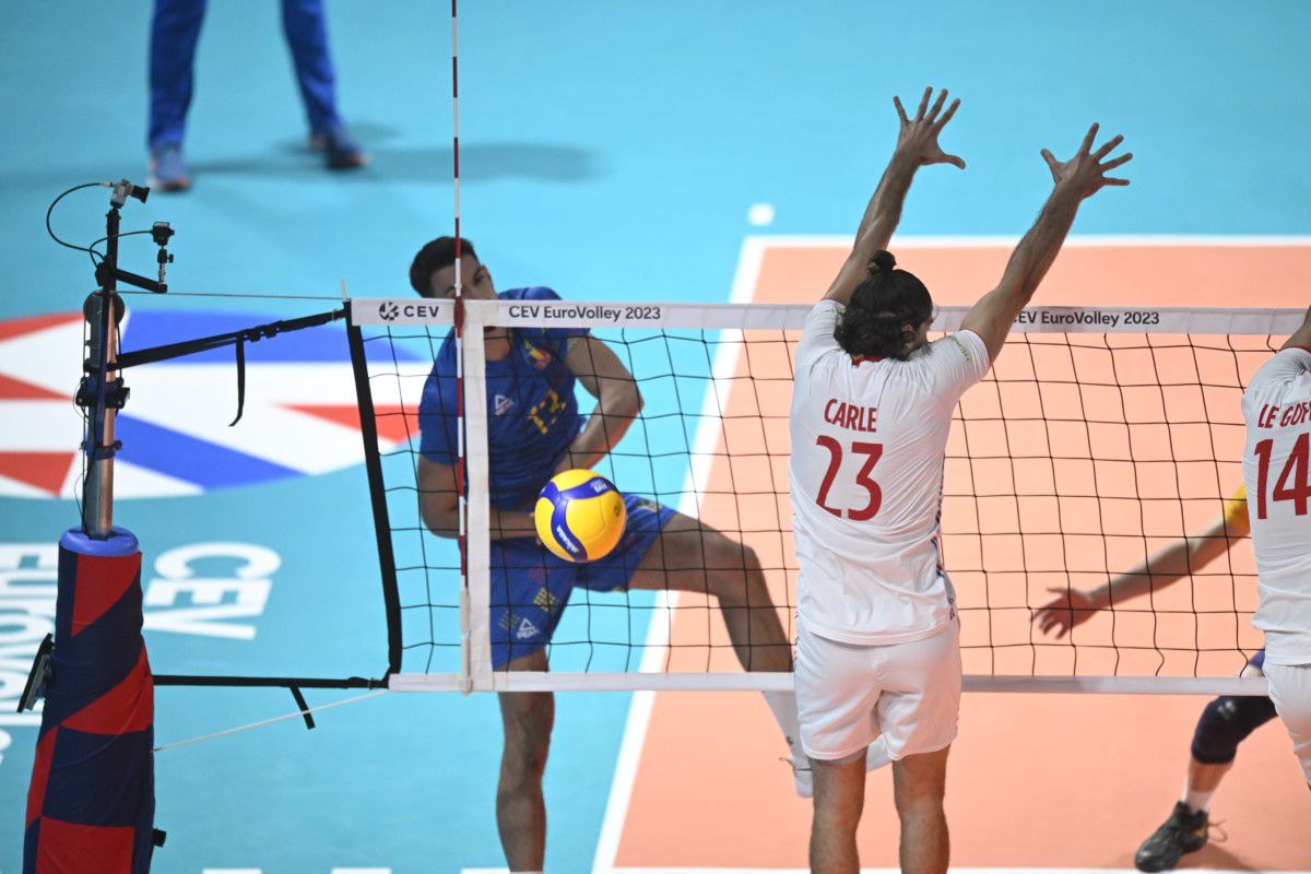 România- Franța, sferturile Campionatului European de Volei