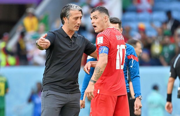 Elveția, ruptă! Luptă pentru putere între doi „lupi alfa” » Selecționerul își riscă postul din cauza conflictului cu Granit Xhaka, căpitanul echipei