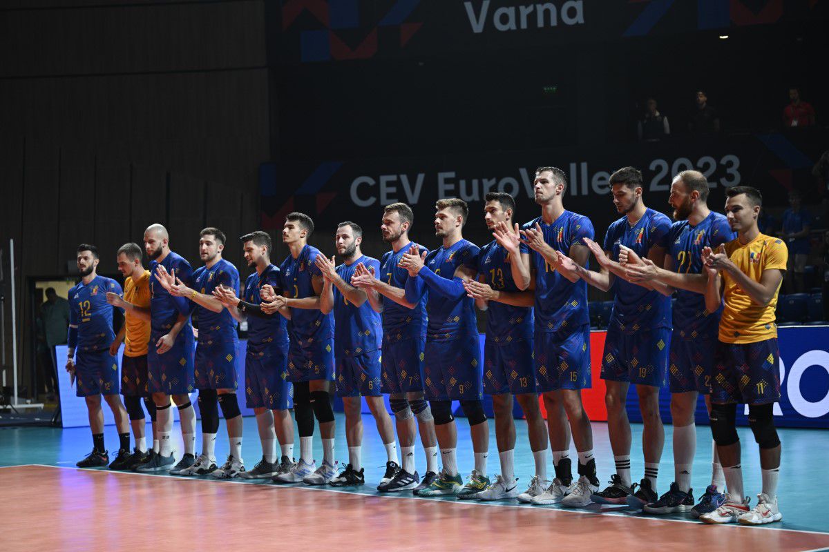 România- Franța, sferturile Campionatului European de Volei
