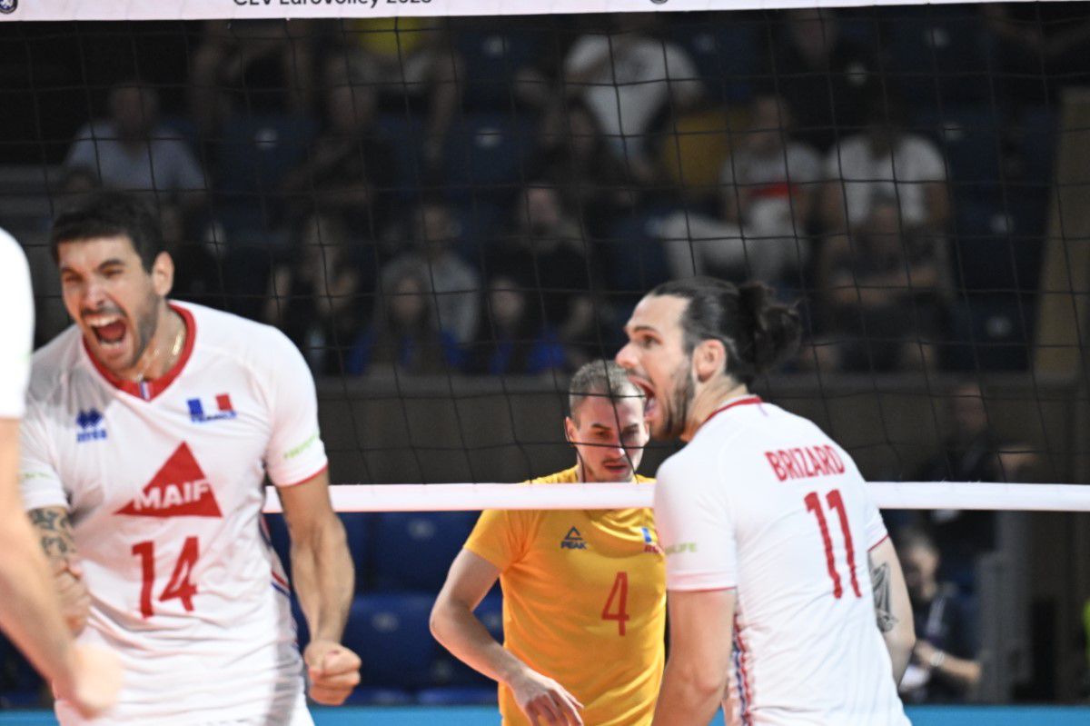 România- Franța, sferturile Campionatului European de Volei