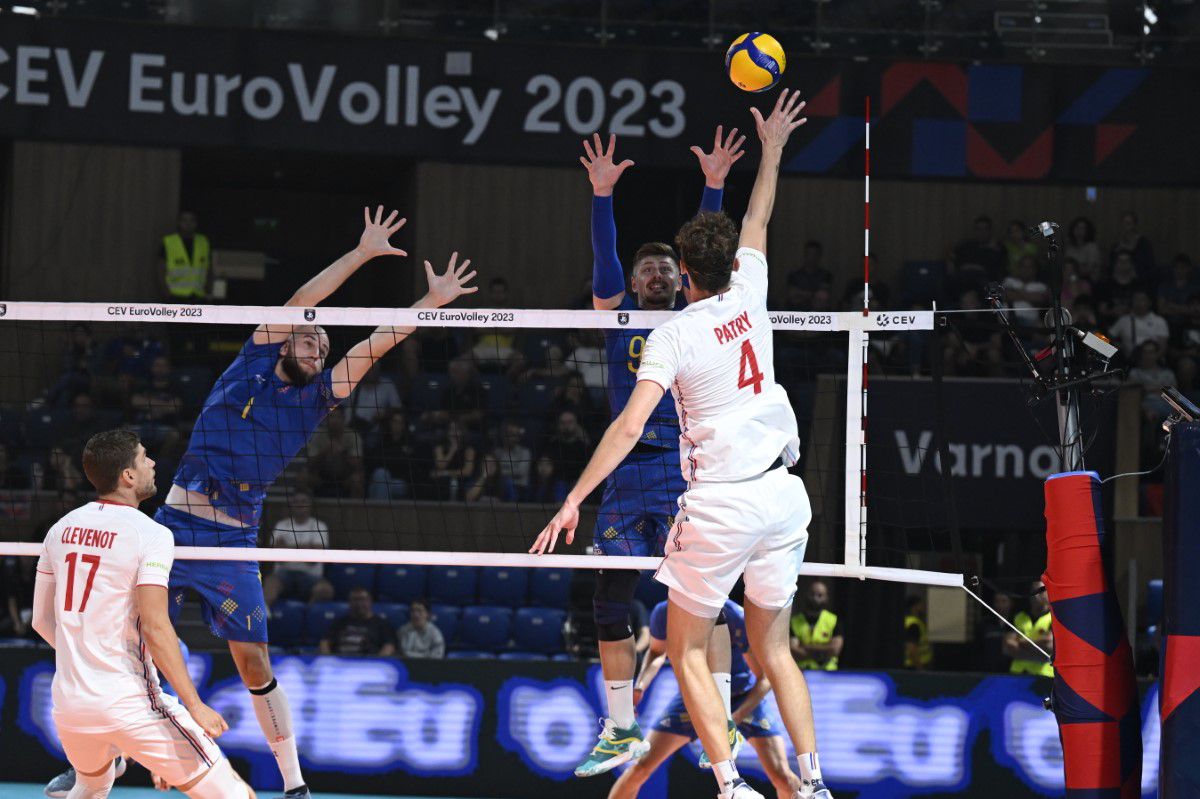 România- Franța, sferturile Campionatului European de Volei