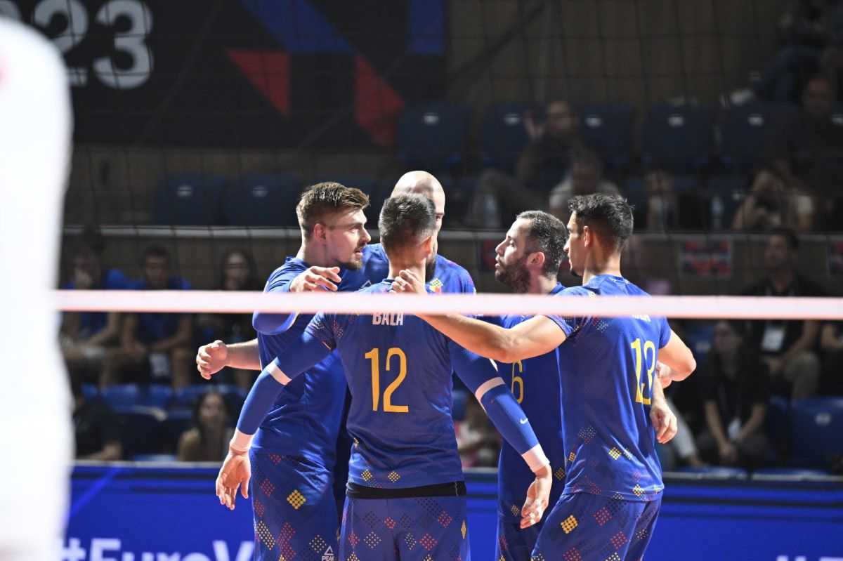 România- Franța, sferturile Campionatului European de Volei
