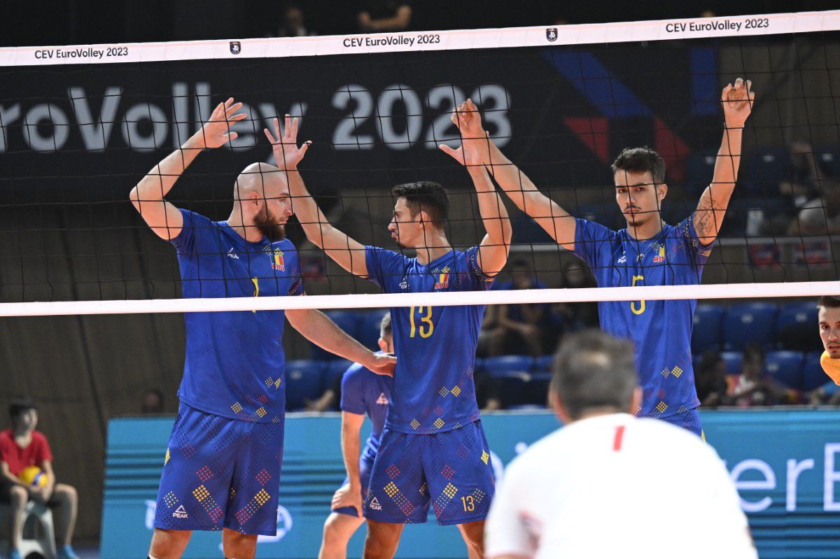 Ce șansă am ratat! România se oprește în sferturi la Euro 2023 » „Tricolorii” au controlat două seturi în duelul cu Franța, dar campioana olimpică a fost prea puternică