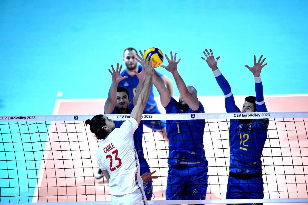 România- Franța, sferturile Campionatului European de Volei