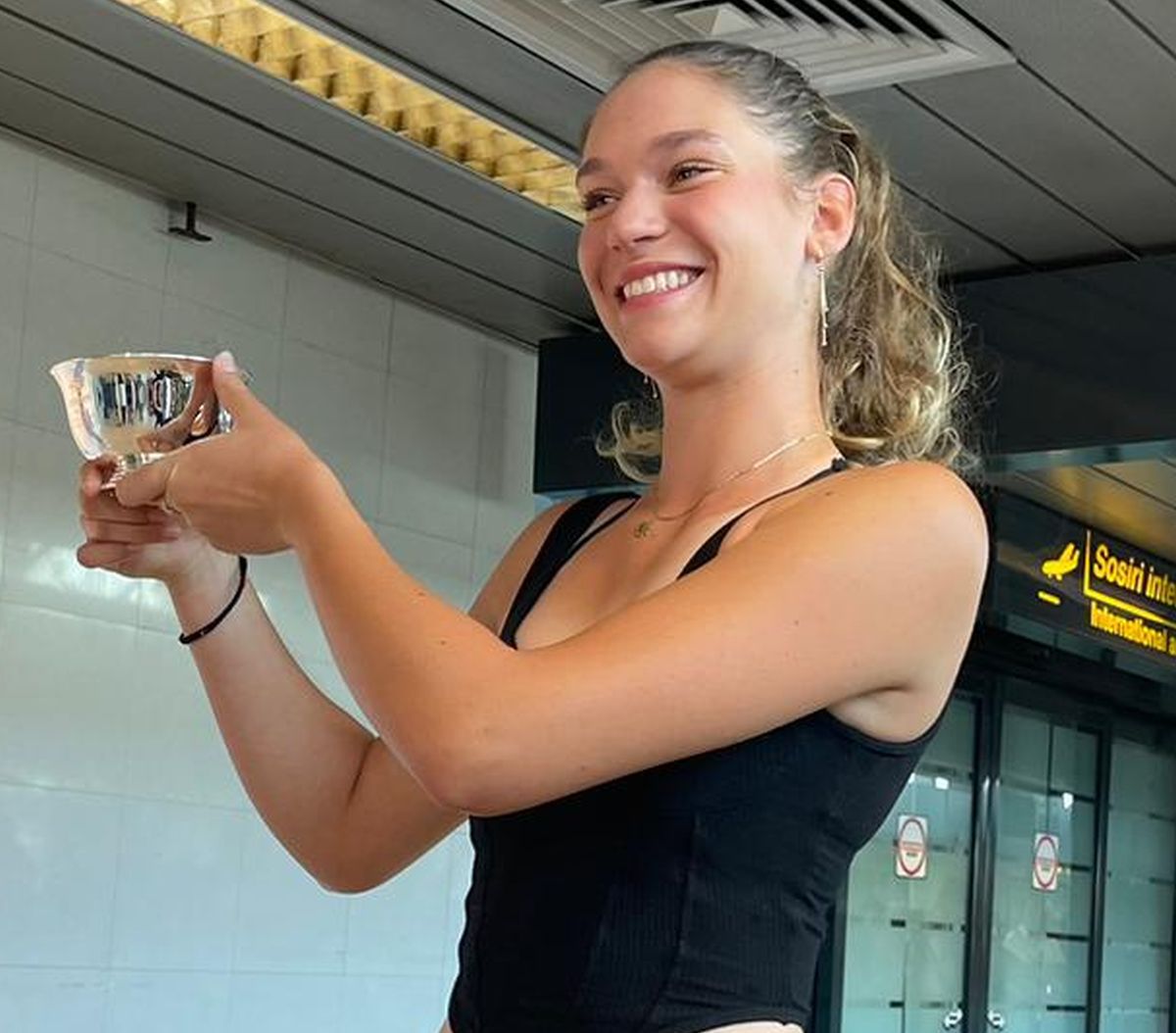 Campioană la US Open, Mara Gae a produs o impresie pe măsură și la revenirea în țară: „De 12 ani muncesc...” » Cine o inspiră și ce surpriză i-a pregătit tatăl ei