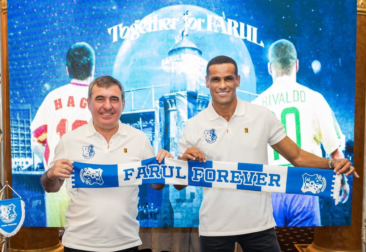Fostul mare fotbalist Rivaldo, anchetat în țara natală » Acționarul minoritar de la Farul, acuzat că a finanțat o lovitură de stat
