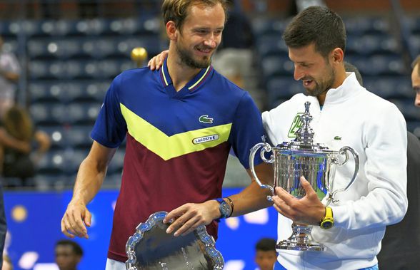 „Ce mai cauți aici?” » Daniil Medvedev a pierdut finala de la US Open, dar a cucerit publicul cu discursul său. Ce a spus despre Djokovic