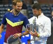 Daniil Mededev a fost surclasat de Novak Djokovic în finala de la US Open / Sursă foto: Imago Images