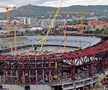 Imagini de la reconstrucția stadionului Camp Nou / Foto: SportsRender (capturi de ecran YouTube)