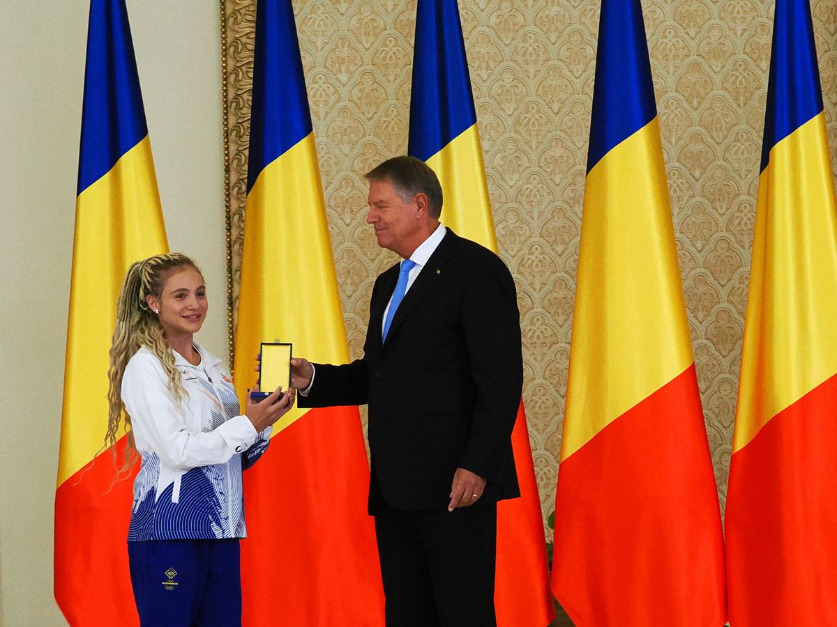 Sabrina Voinea, decorată de președintele Klaus Iohannis