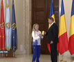 Sabrina Voinea, decorată de președintele Klaus Iohannis / Foto: TVR