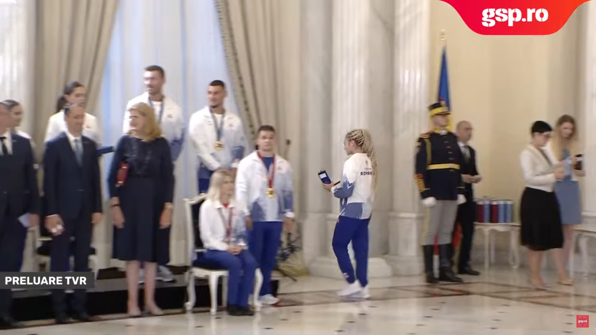 Sabrina Voinea, decorată de președintele Klaus Iohannis