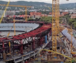 Imagini de la reconstrucția stadionului Camp Nou / Foto: SportsRender (capturi de ecran YouTube)