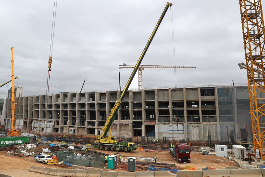 Imagini de la reconstrucția stadionului Camp Nou / Foto: Imago Images