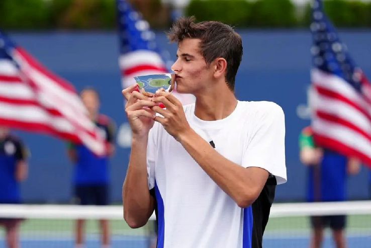 Rafael Jodar, campion în turneul juniorilor de la US Open / Sursă foto: instagram@ 
rafa.jodarr