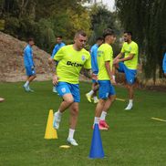 Alexandru Cicâldău, primul antrenament la Craiova, foto: Facebook Universitatea Craiova