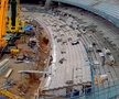 Imagini de la reconstrucția stadionului Camp Nou / Foto: SportsRender (capturi de ecran YouTube)