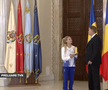 Sabrina Voinea, decorată de președintele Klaus Iohannis / Foto: TVR