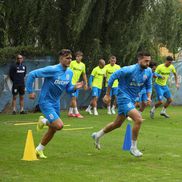 Alexandru Cicâldău, primul antrenament la Craiova, foto: Facebook Universitatea Craiova