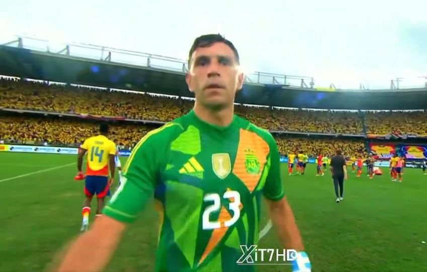 Emiliano Martinez (32 de ani), portarul argentinienilor, a fost protagonistul unui nou episod controversat.