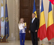 Sabrina Voinea, decorată de președintele Klaus Iohannis / Foto: TVR